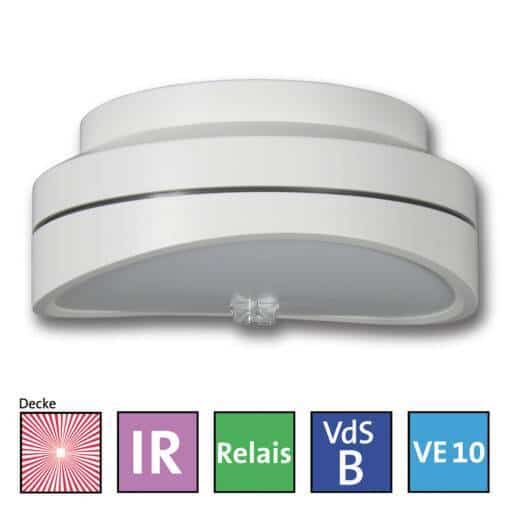 IR-MW-Decken-Bewegungsmelder histar DUAL B360