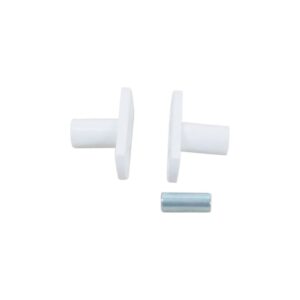 Einbauflansch mit Magnet f. MK30 weiss (VE 10 St)