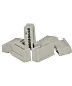 MICRO-Verbindungsklemme 8-fach Serie 243 -Grau- (VE 50 St)