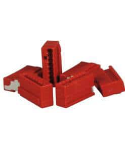 MICRO-Verbindungsklemme 8-fach Serie 243 -Rot- (VE 50 St)