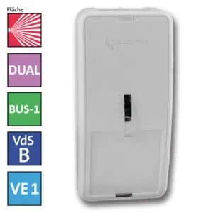 histar DUAL 1012-B1 IR-MW-Bewegungsmelder