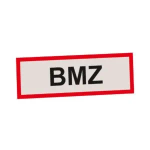 Schild BMZ