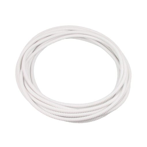 Metallschutzschlauch  weiss SPR-PVC AD10 (VE 10m)