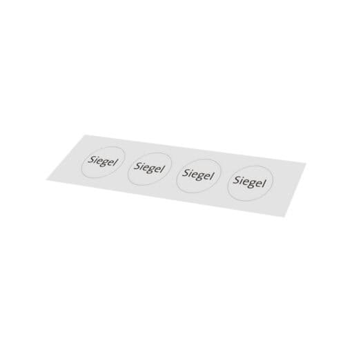Siegelaufkleber -weiß- SA-2 (VE 100 St.)