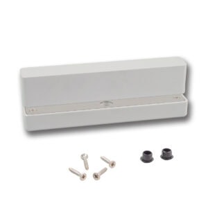 Aufbaugehäuse mit Gegenstück 8323.5 RAL 9006 weißaluminium