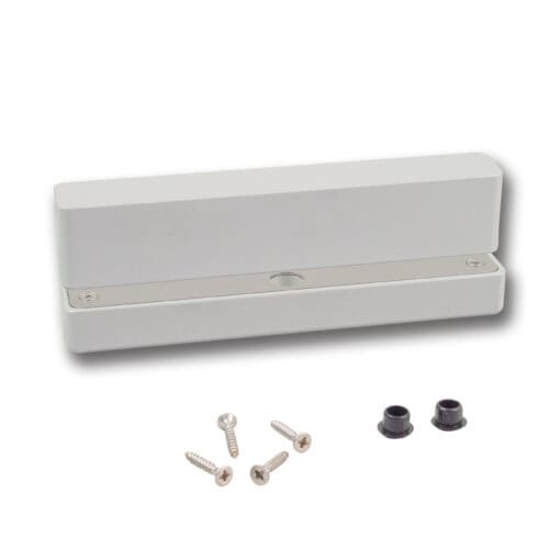 Aufbaugehäuse mit Gegenstück 8323.5 RAL 9006 weißaluminium