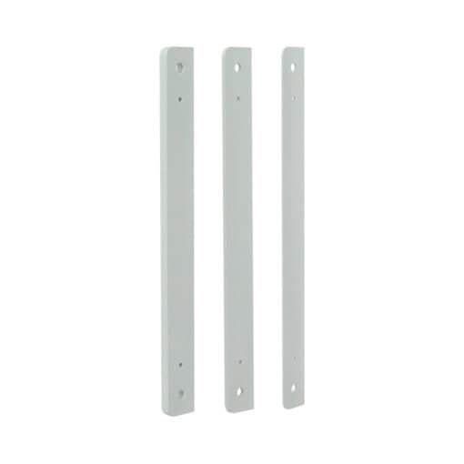 Distanzstücke zum Gegenstück 8323.3 RAL 9006 weißaluminium