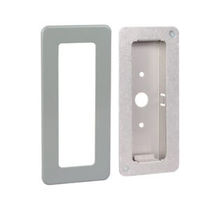 comlock Unterputz-Montageset Größe 3 -silber (pulverbesch.)