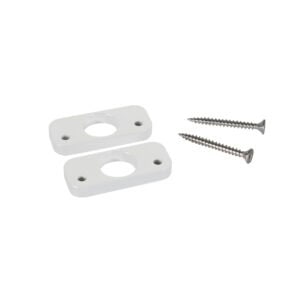 Distanzplatten-Set 8363.9 -RAL 9010 Reinweiß-