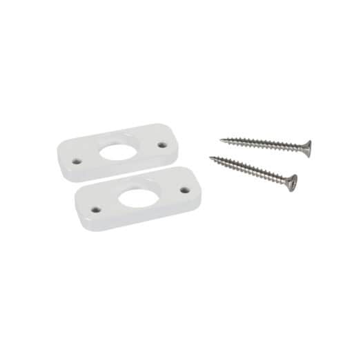 Distanzplatten-Set 8363.9 -RAL 9010 Reinweiß-