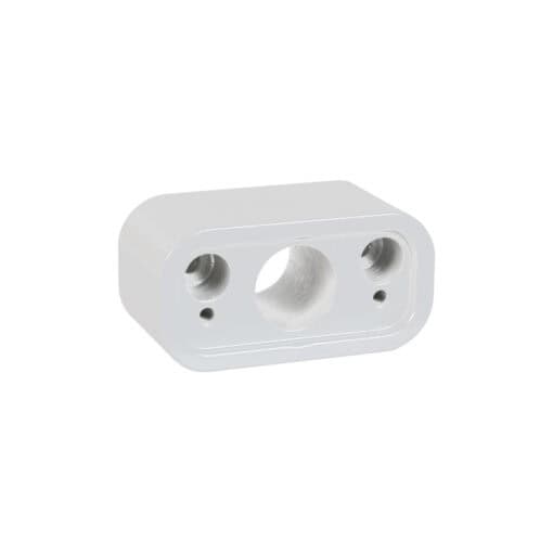Aufbaugehäuse Zargenmontage 8363.6 -RAL 9010 Reinweiß-