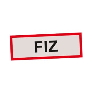 Schild FIZ