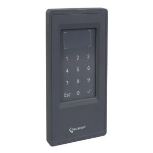 RFID-Tastatur-Schreib-Leser cryplock BLM10/K H5B RAL7024 Graphitgrau