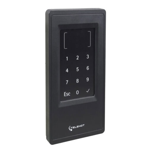 RFID-Tastatur-Schreib-Leser cryplock BLM10/K H5B RAL9005 Tiefschwarz