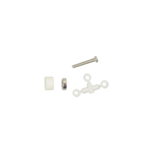 Rundmagnet weiss (10063 MD), VE 10 St.