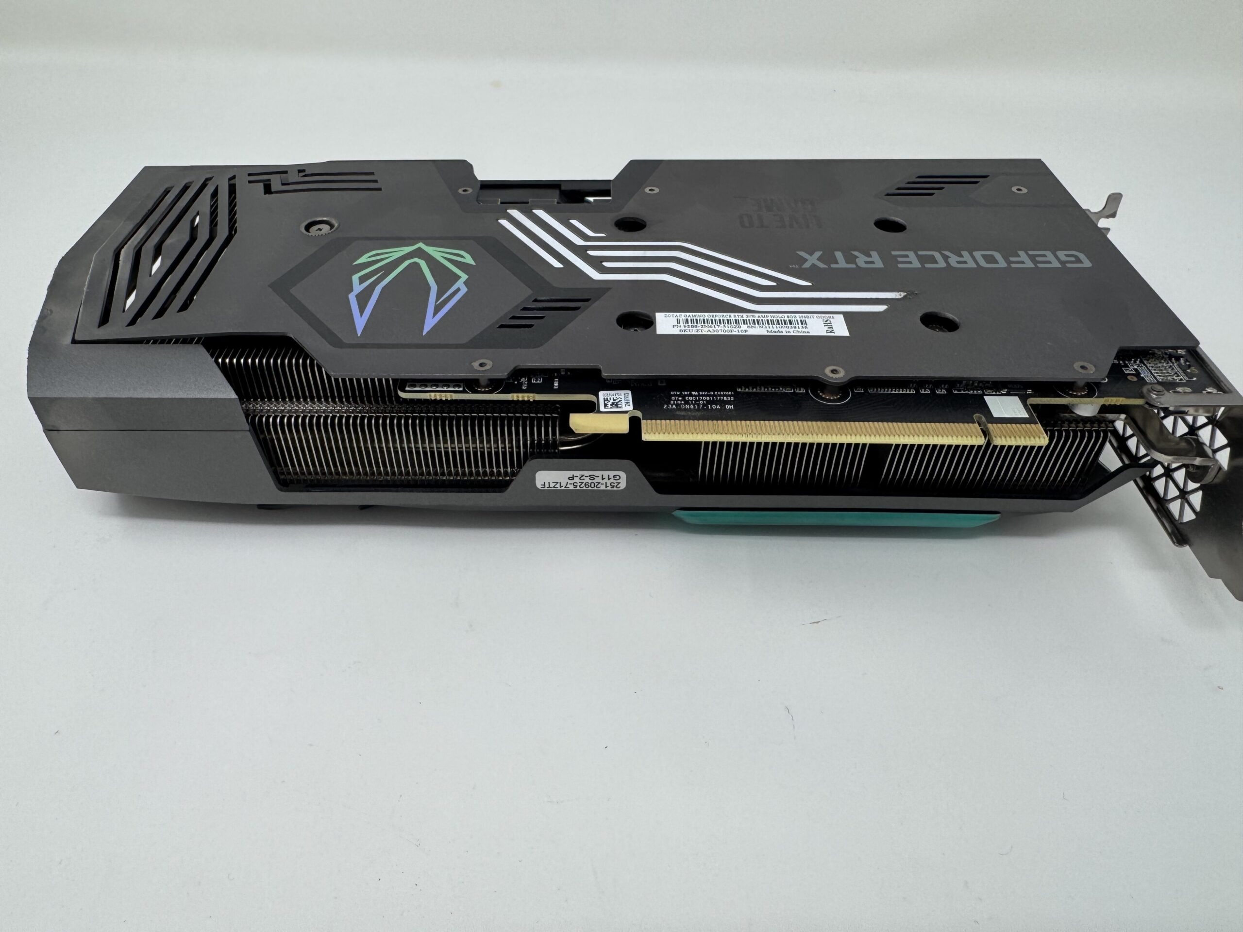 ZOTAC GAMING GeForce RTX 3070 AMP Holo LHR gebraucht – Bild 5