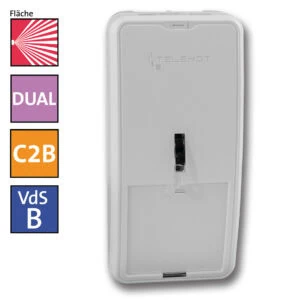 Infrarot-Mikrowellen-Bewegungsmelder histar DUAL 1012-C2B