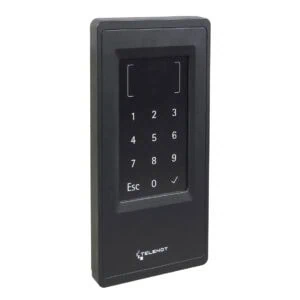 RFID-Tastatur-Schreib-Leser cryplock BLM10/K DUO RAL9005 Tiefschwarz