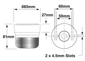 Aritech AB304N LED-Blitzleuchte – Bild 3